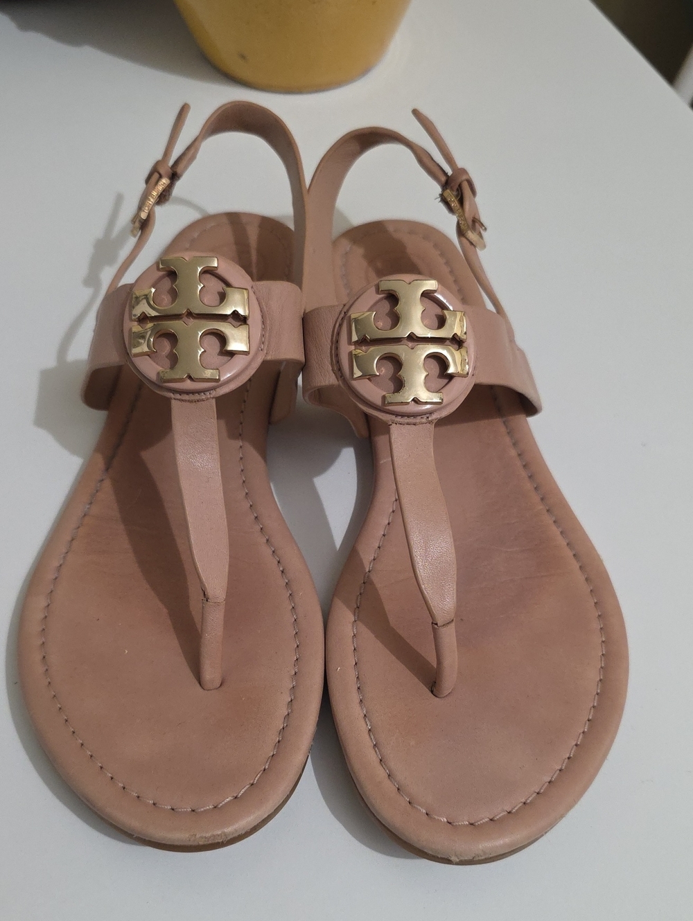 Tory Burch Miller Thong Sandal in Blush Pink